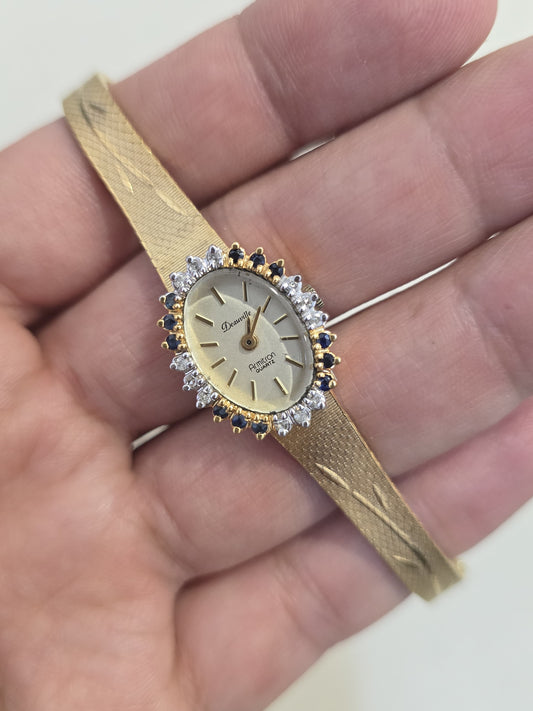 Vintage Deauville Diamond watch.