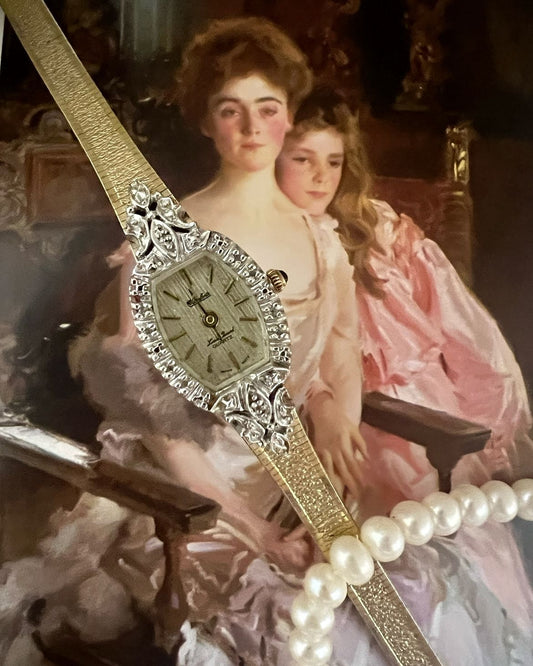 Elegant Vintage Diamond Watch