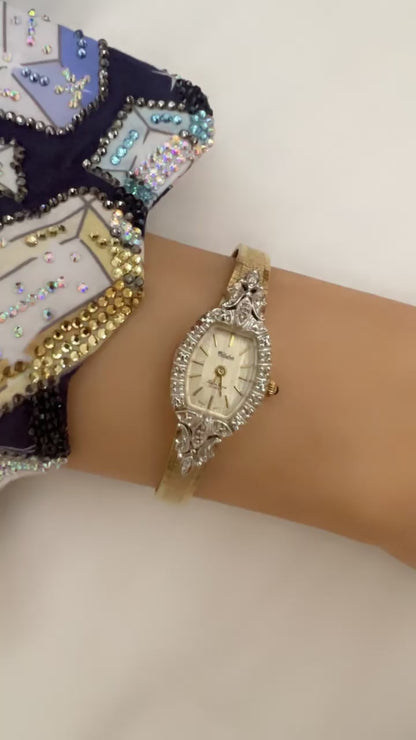 Elegant Vintage Diamond Watch